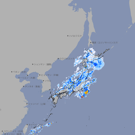 雨雲レーダー