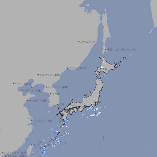 雨雲レーダー