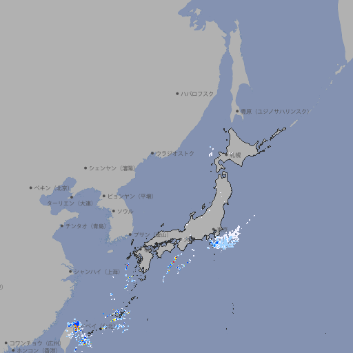 雨雲レーダー