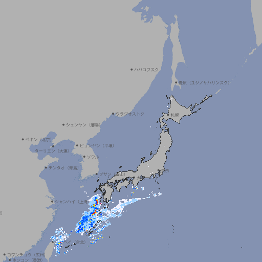 雨雲レーダー