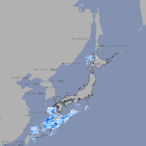 雨雲レーダー