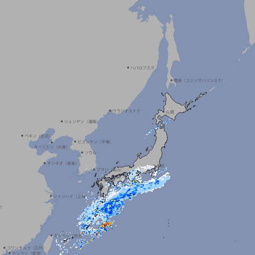 雨雲レーダー