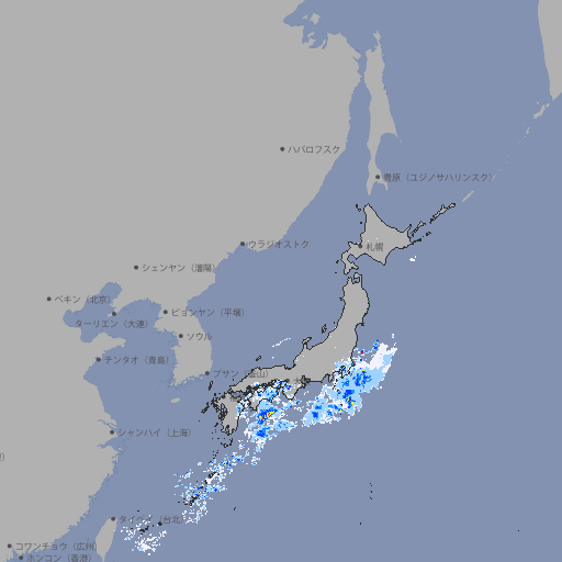 雨雲レーダー