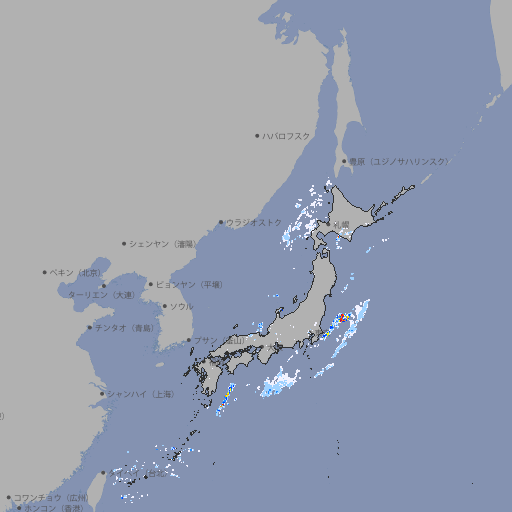 雨雲レーダー