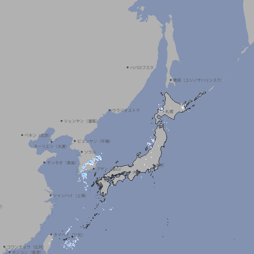 雨雲レーダー