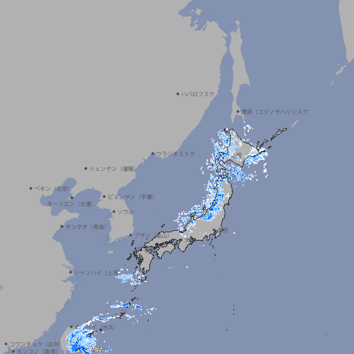 雨雲レーダー