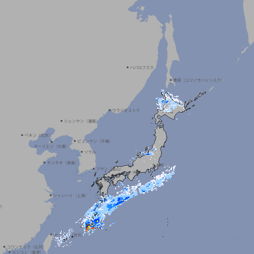雨雲レーダー