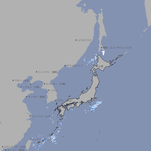 雨雲レーダー