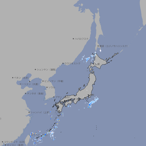 雨雲レーダー