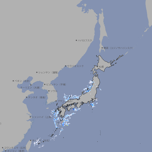 雨雲レーダー