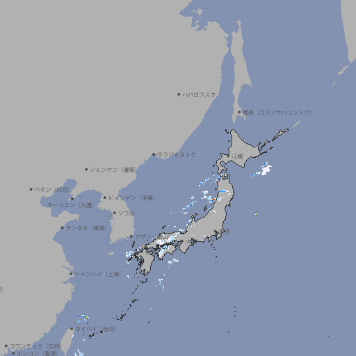 雨雲レーダー