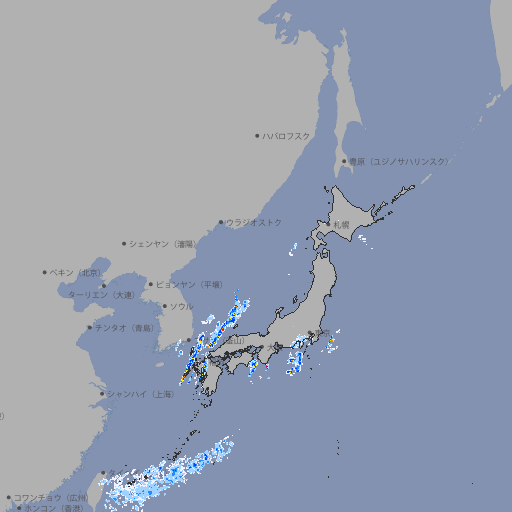 雨雲レーダー