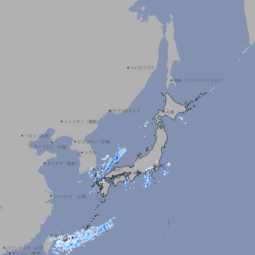 雨雲レーダー