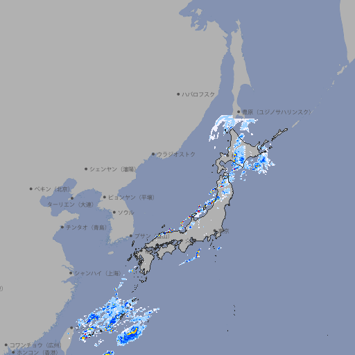 雨雲レーダー