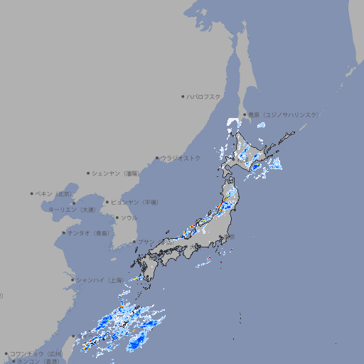 雨雲レーダー