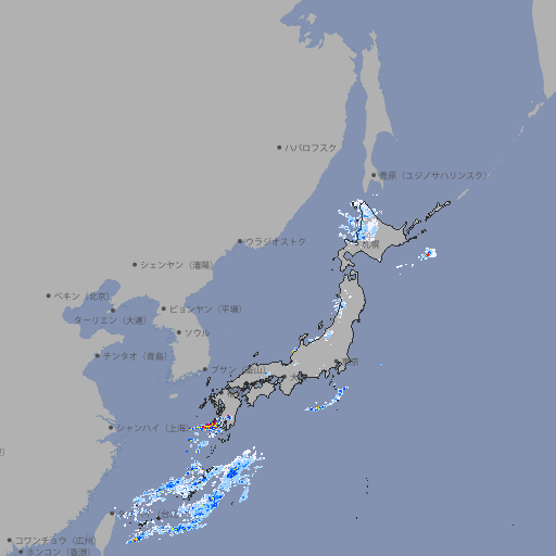 雨雲レーダー