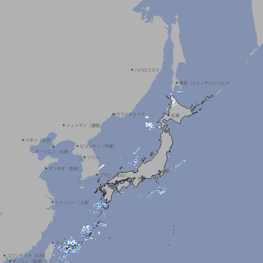 雨雲レーダー