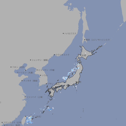 雨雲レーダー