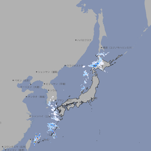 雨雲レーダー