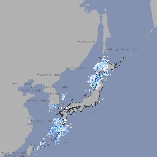 雨雲レーダー