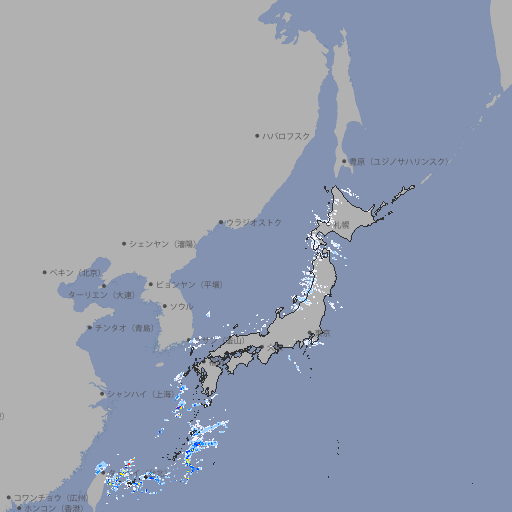 雨雲レーダー