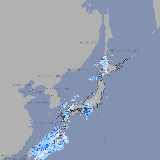 雨雲レーダー