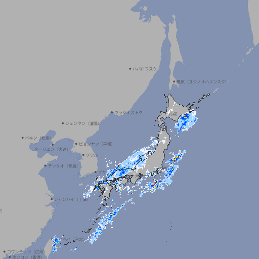 雨雲レーダー