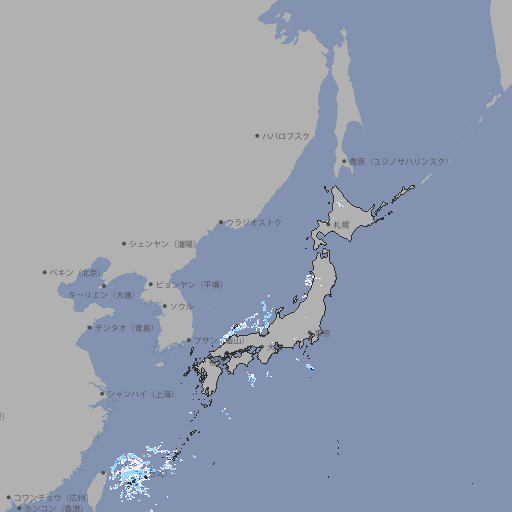 雨雲レーダー