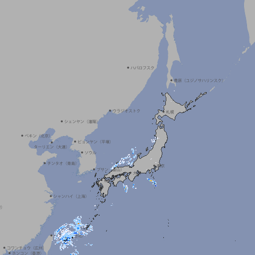 雨雲レーダー