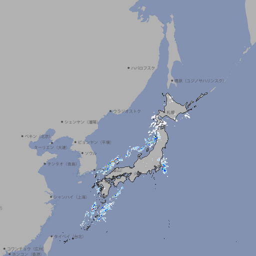 雨雲レーダー