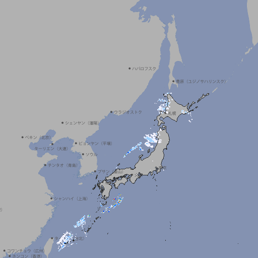 雨雲レーダー