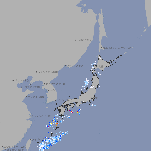 雨雲レーダー