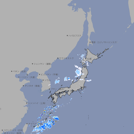雨雲レーダー
