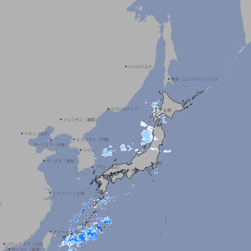 雨雲レーダー
