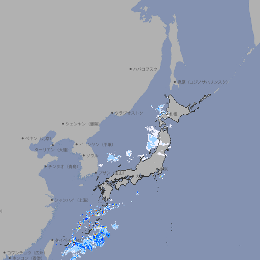 雨雲レーダー