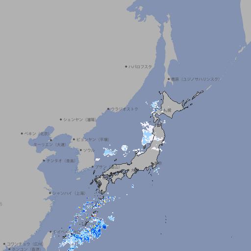 雨雲レーダー