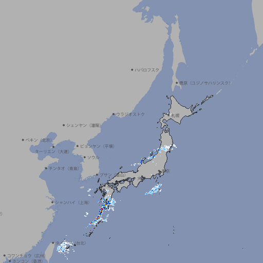 雨雲レーダー