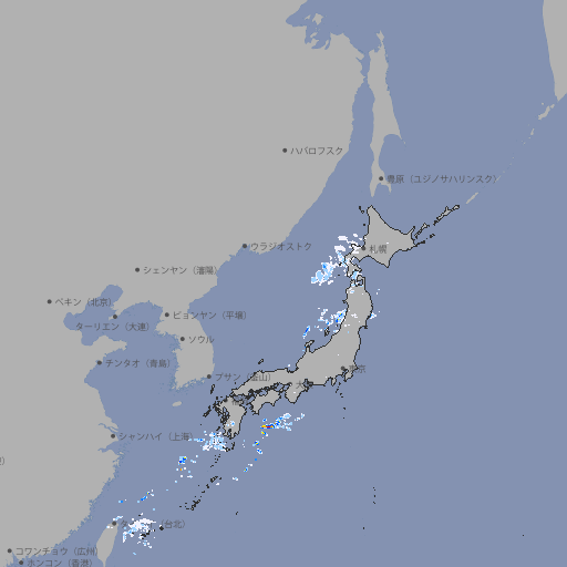 雨雲レーダー