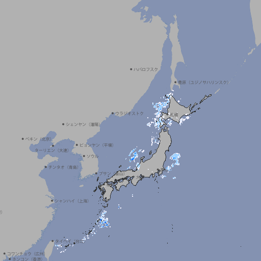 雨雲レーダー