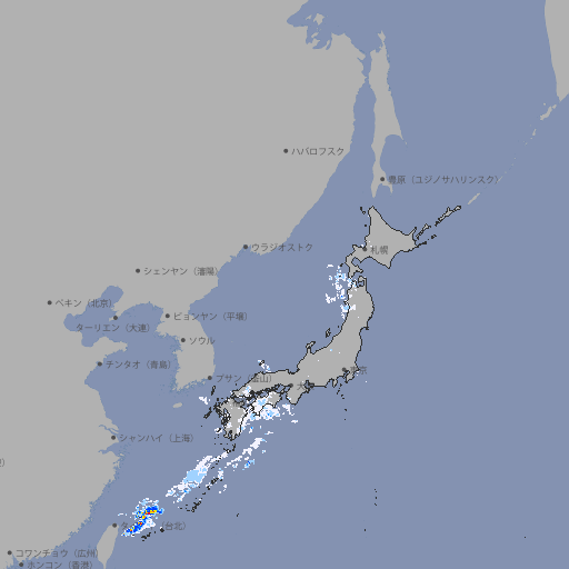 雨雲レーダー