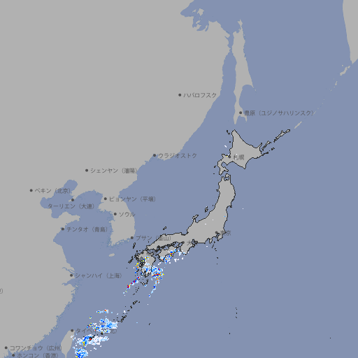 雨雲レーダー