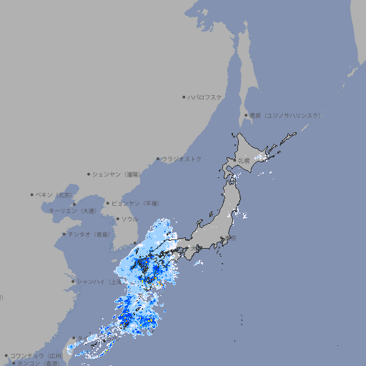 雨雲レーダー