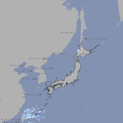 雨雲レーダー