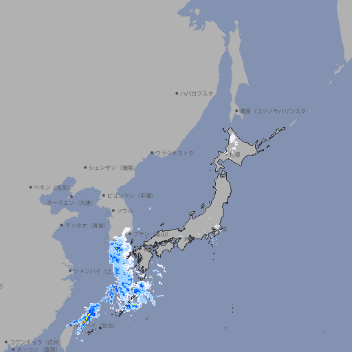 雨雲レーダー