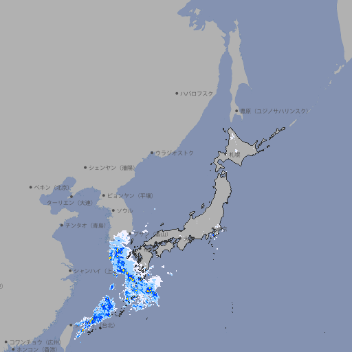 雨雲レーダー