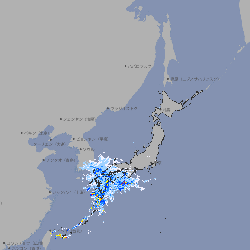 雨雲レーダー
