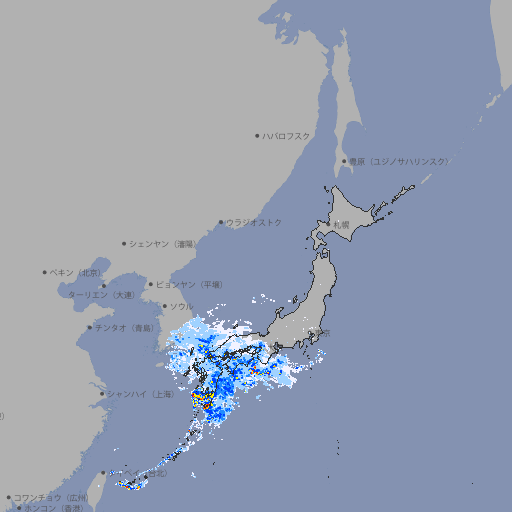 雨雲レーダー