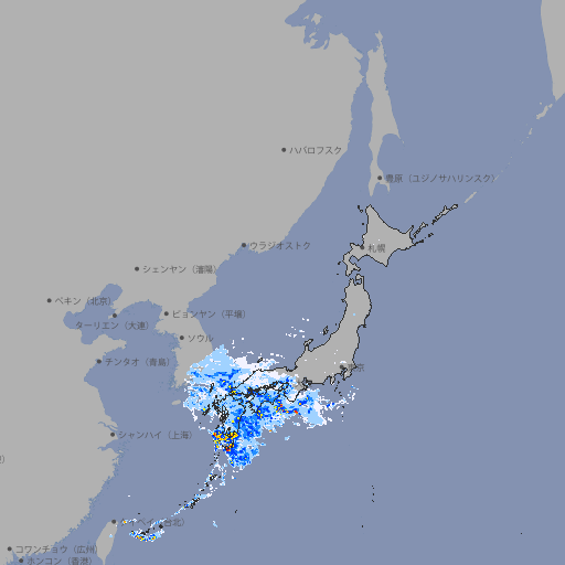 雨雲レーダー