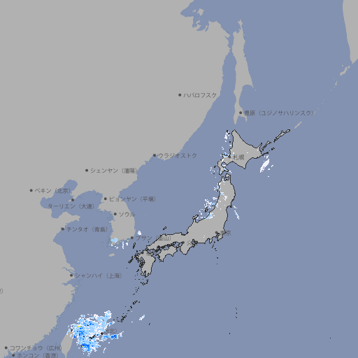 雨雲レーダー