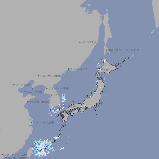 雨雲レーダー